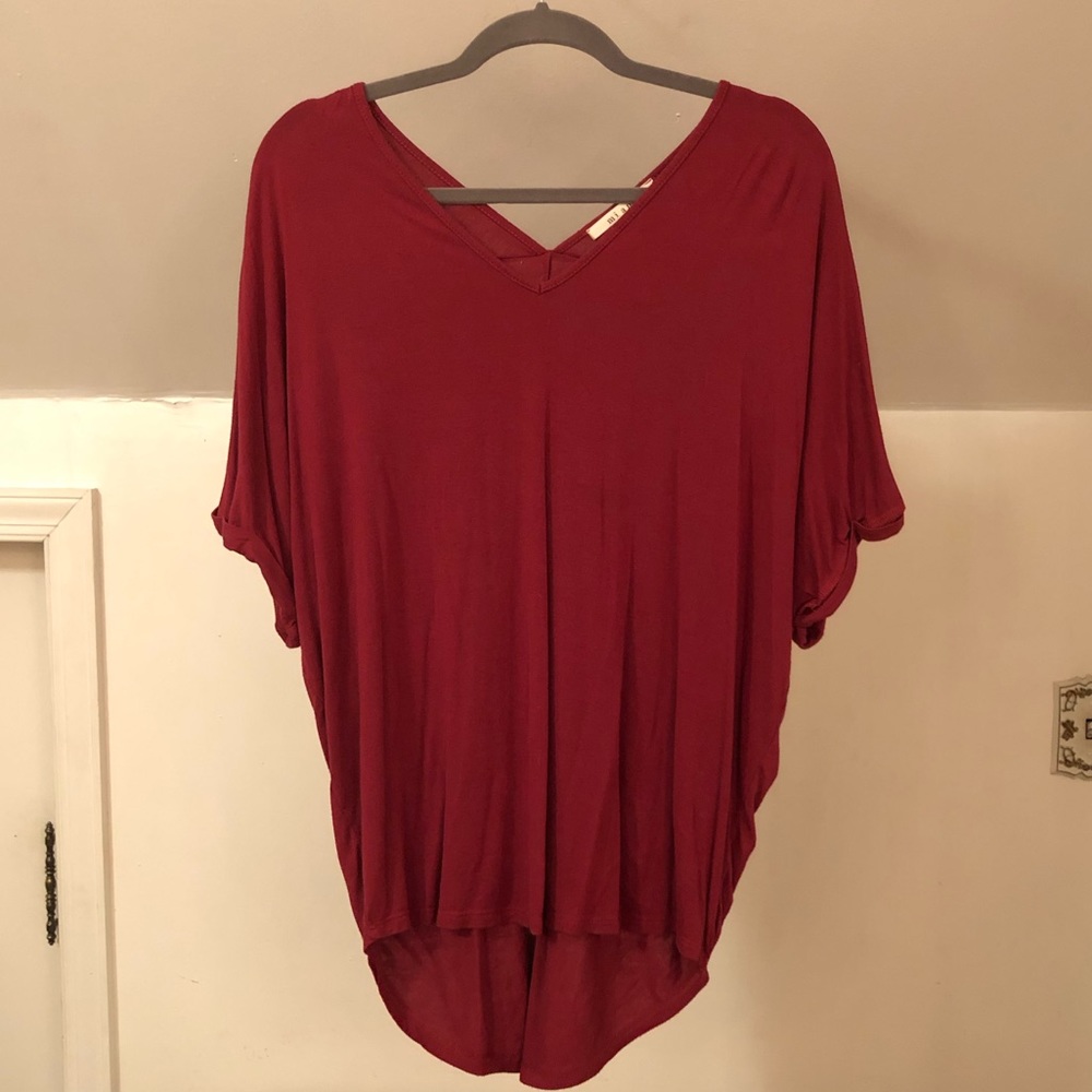 V-Neck Oversized T-Shirt